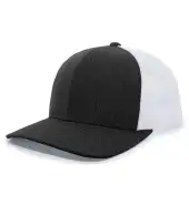 Pacific Headwear 110C Heather Trucker Snapback Cap
